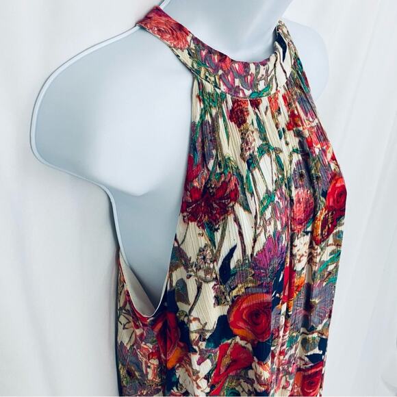 Entro Floral Mini Dress/Tunic Size Small - Picture 8 of 12
